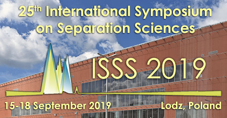 25th International Symposium on Separation Sciences (ISSS 2019), 15-18 septembrie 2019, Łódź, POLONIA
